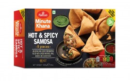 Haldiram's Hot & Spicy Samosa   Box  650 grams